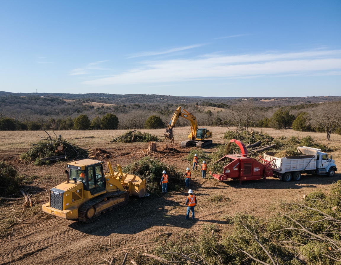 Land Clearing Athens TX